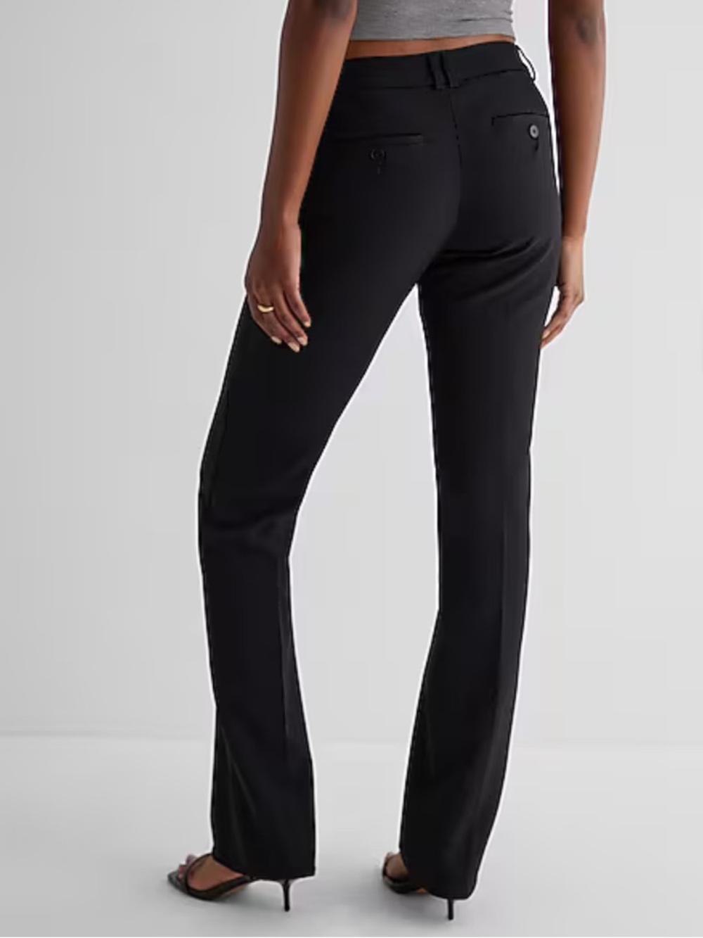 Express Low Rise Boot Cut Pants - Picture 2 of 13